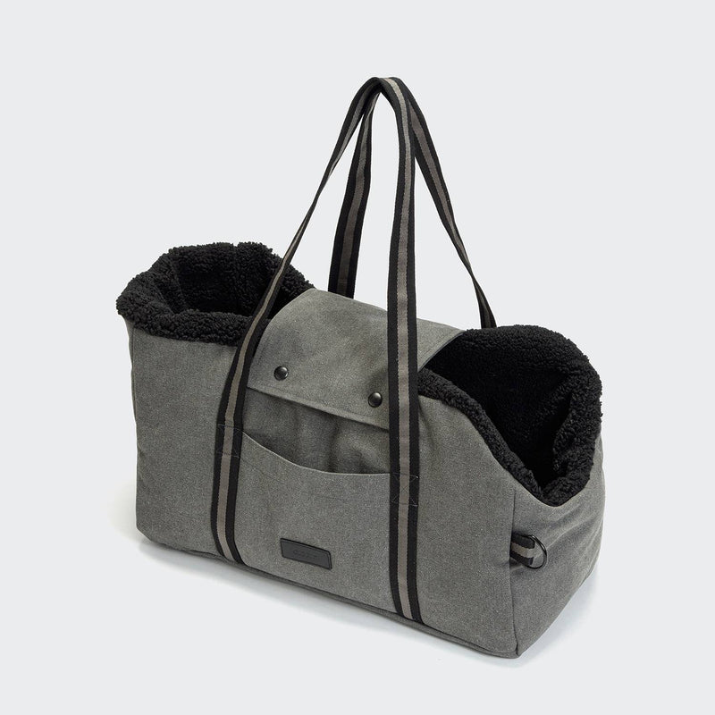 Hundetasche Lucca Canvas Basalt