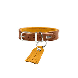 Halsband Lucca Petit braun/senf