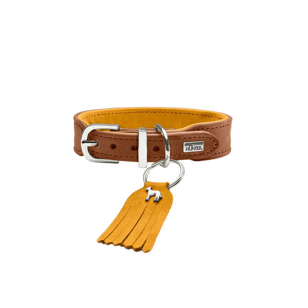 Halsband Lucca Petit braun/senf