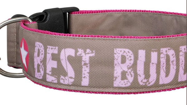 Halsband Best Buddy, Girl, pink