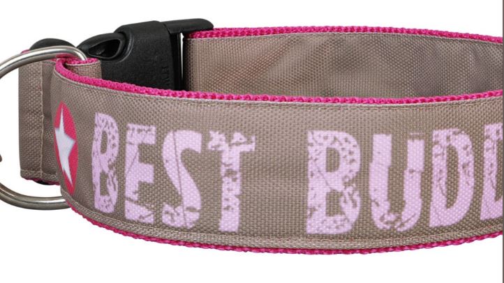 Halsband Best Buddy, Girl, pink