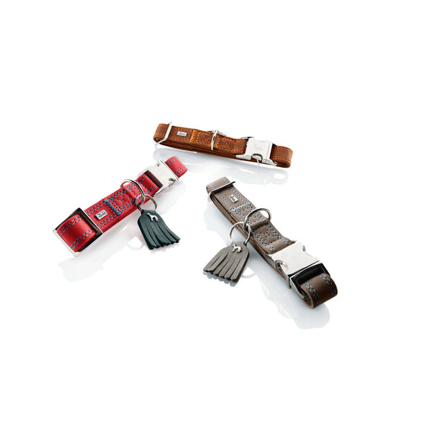 Halsband Lucca Alu-Strong Braun