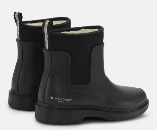 Short Rubber Boot Neo, Black