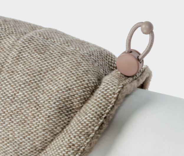 Hundemantel Brooklyn Dackel, Tweed Beige