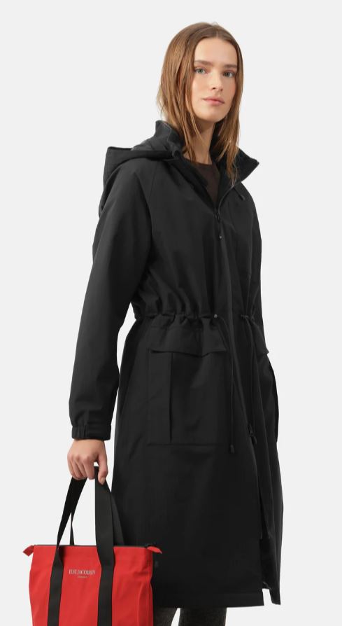 Winterjacke Thermy long, Black Beauty