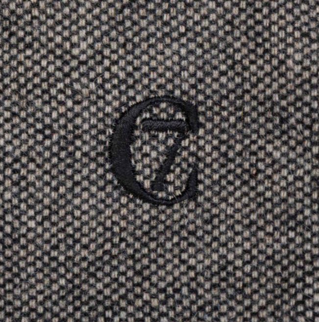 Hundemantel Brooklyn Long, Tweed Black