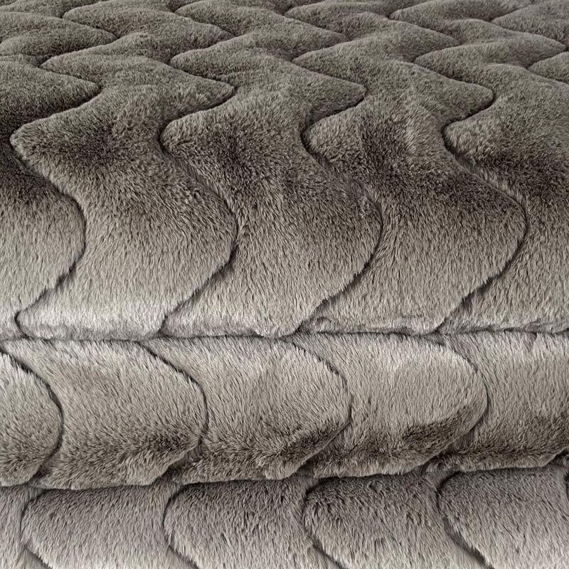 COSYPLAID Hermelin, Taupe