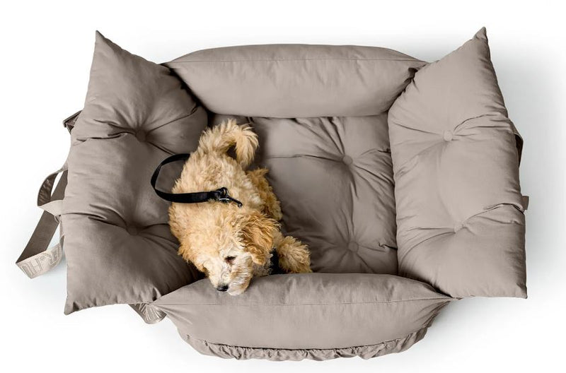 2- in1 Autositz/Reisebett Seoul grau