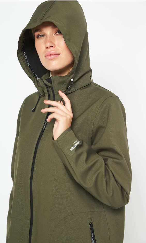 23 Raincoat Softshell A-Linie Army