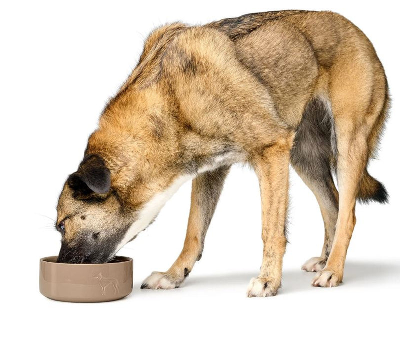 Keramik-Napf Osby, Glazed beige