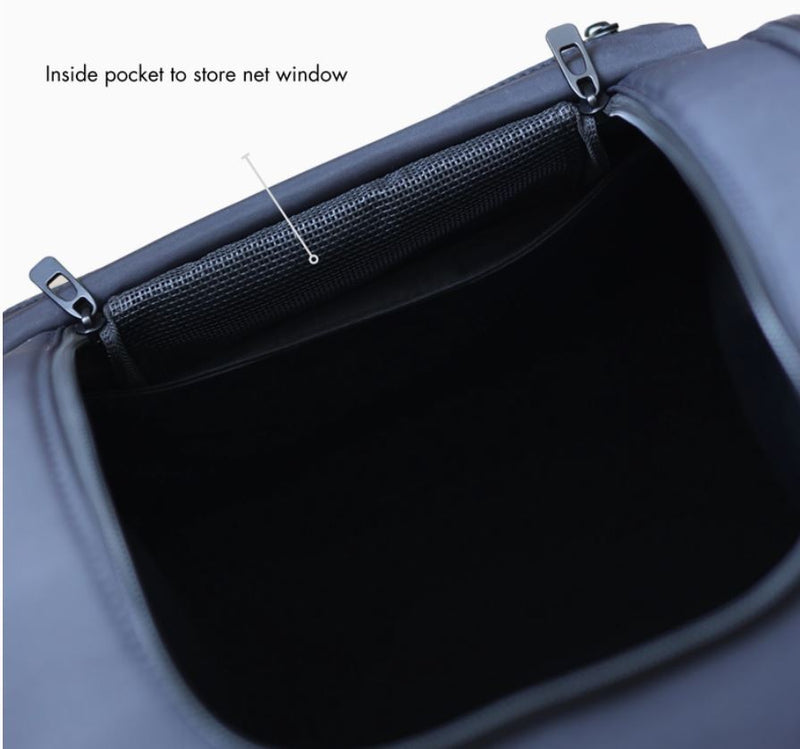 Hunderucksack Backpack, Schwarz