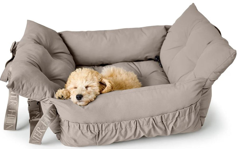 2- in1 Autositz/Reisebett Seoul grau