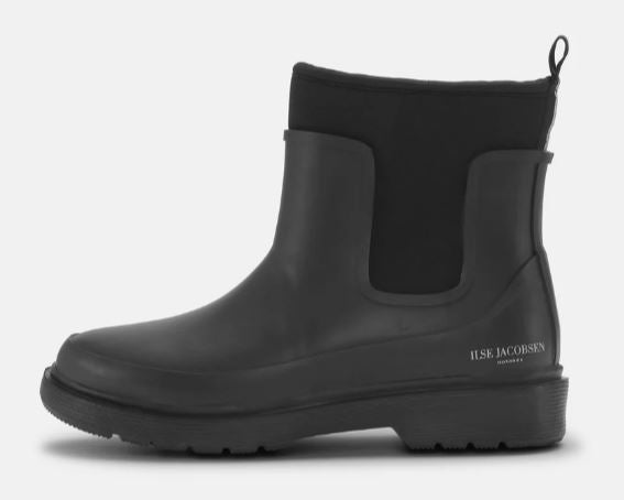 Short Rubber Boot Neo, Black