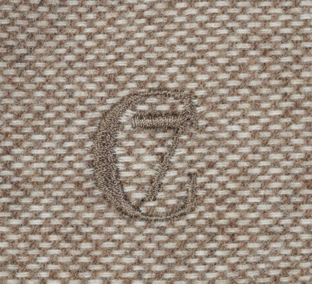 Hundemantel Brooklyn Dackel, Tweed Beige