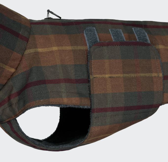 Hundemantel Brooklyn Dackel Waxed Tartan