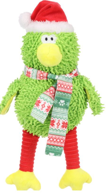 Weihnachtsspielzeug Viviana Vogel grün