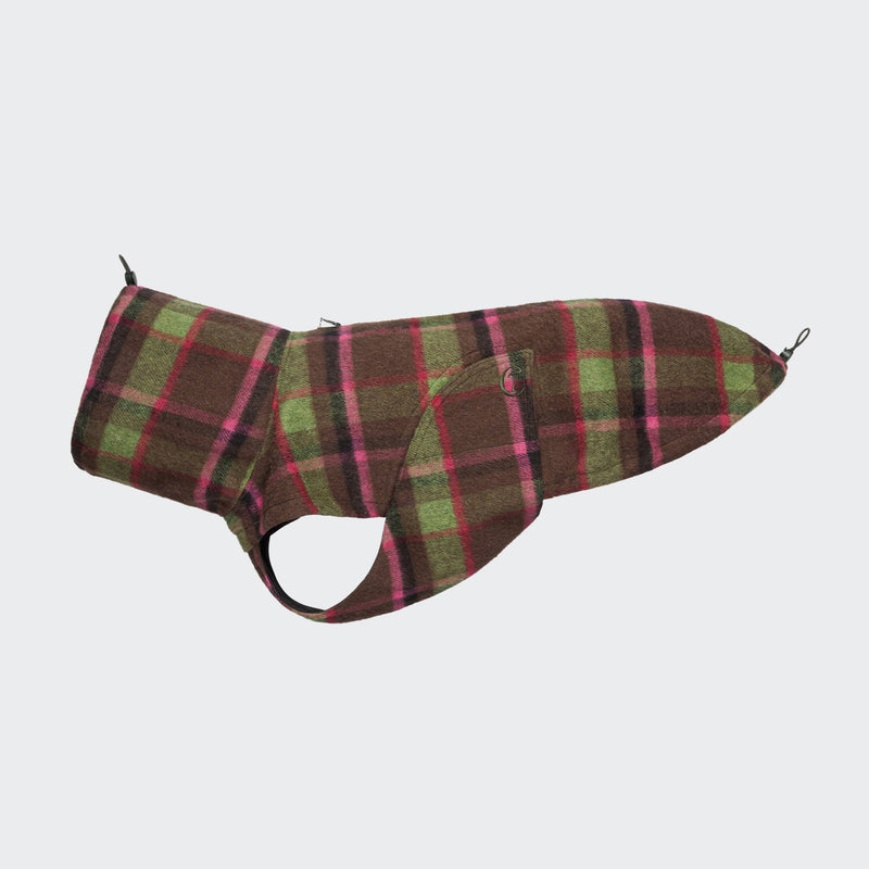 Hundemantel Glasgow Plaid Pink