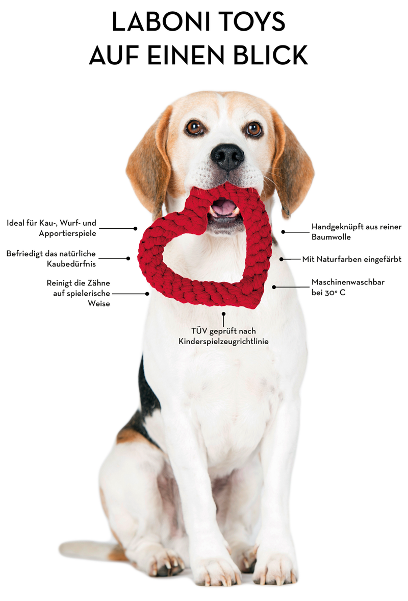Hundespielzeug Hugo Hummer Jr.