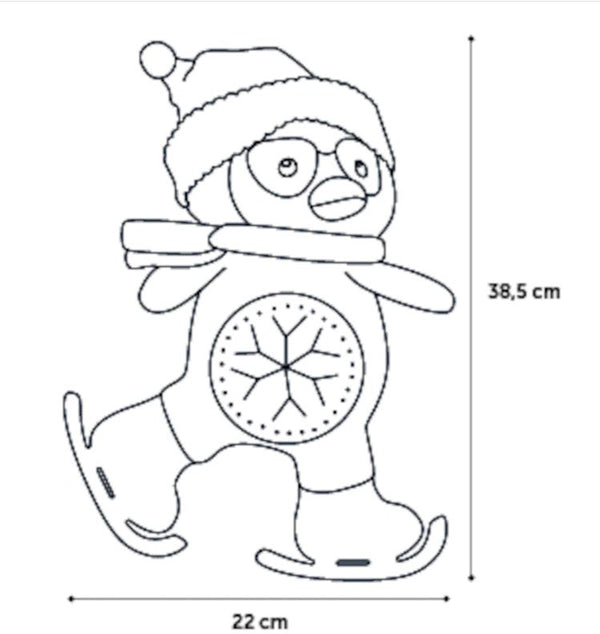 Weihnachtsspielzeug Pinguin