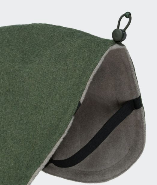 Hundemantel Brooklyn Long, Flanell Fern Green