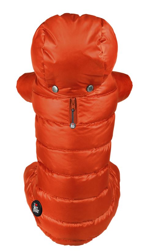 Daunenjacke Superlight Puffer mit Beinchen, Brick