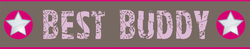 Halsband Best Buddy, Girl, pink