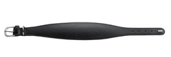 Windhundhalsband Super Soft, schwarz