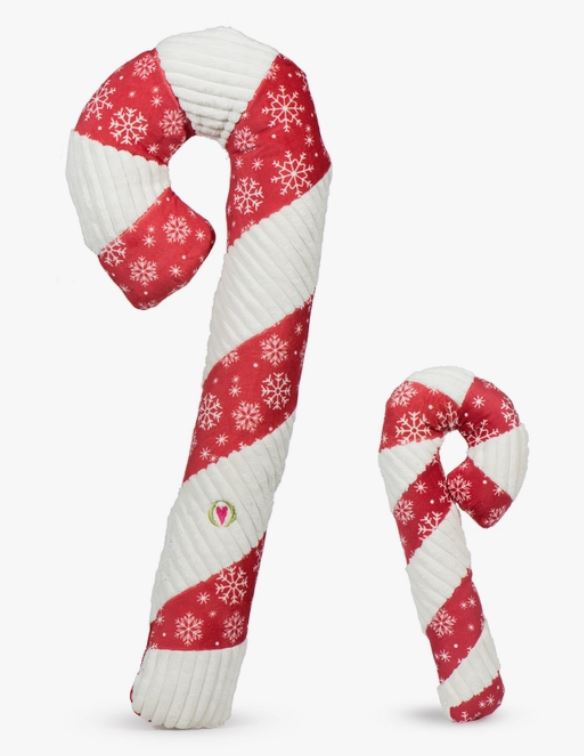 Zuckerstange Jingle All The Way aus Plüsch