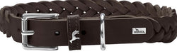 Halsband Solid Education Special, dunkelbraun