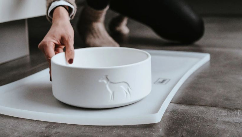 Keramik-Napf Osby, weiss