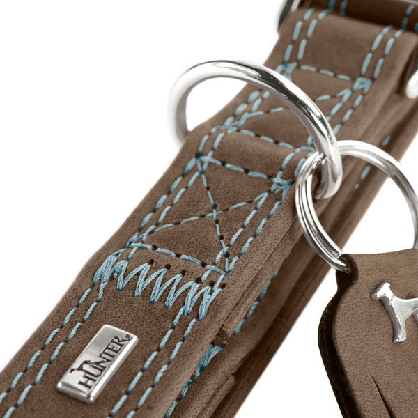 Halsband Lucca Alu-Strong walnuss
