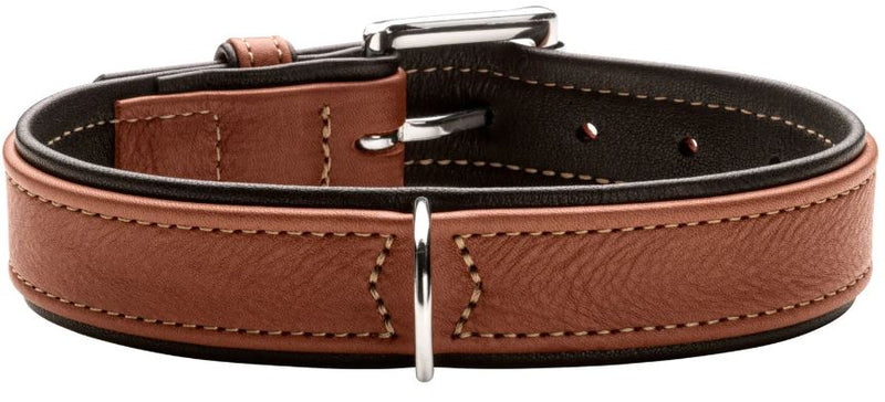 Halsband Canadian UP, Cognac/Schwarz