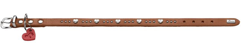 Halsband Aalborg Hearts, Cognac