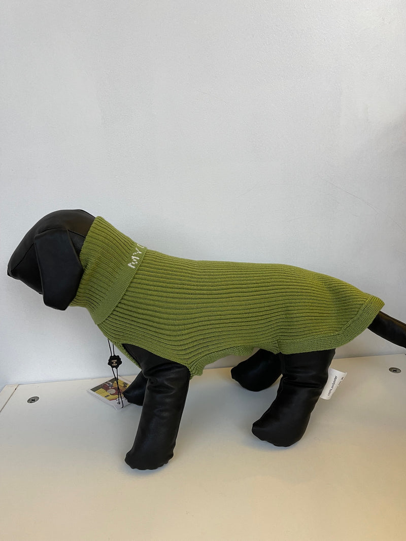 Strickpullover MILANO, Verde Kiwi