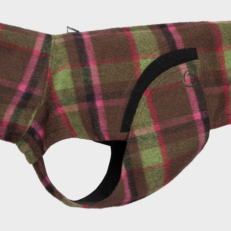 Hundemantel Glasgow Plaid Pink