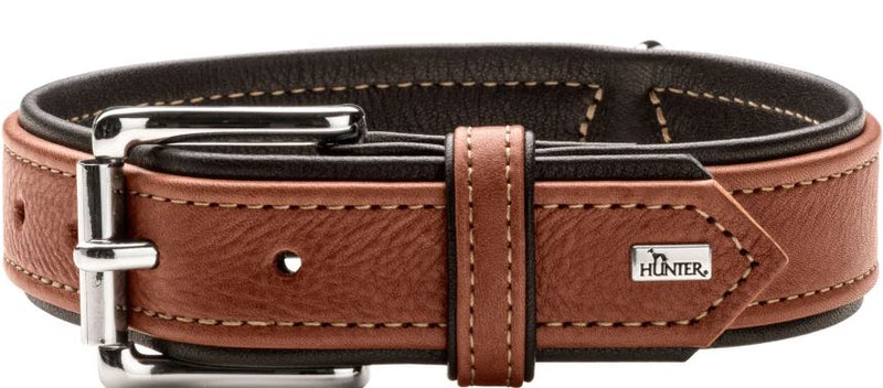 Halsband Canadian UP, Cognac/Schwarz