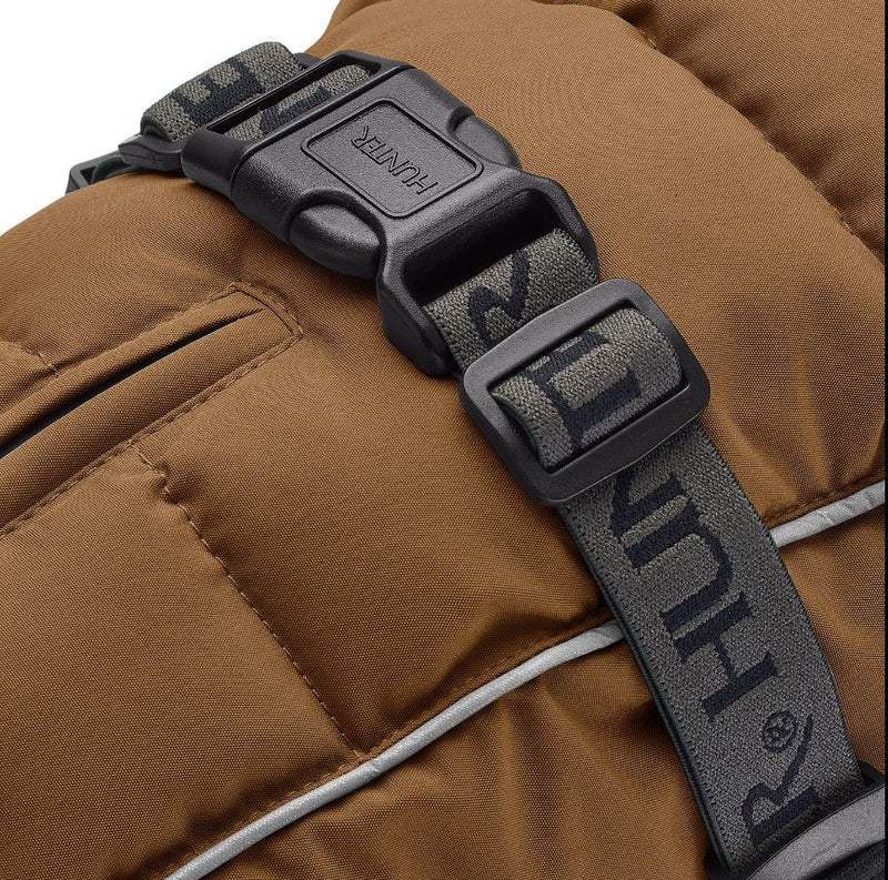 Wintermantel Paxson für Dackel, Karamell