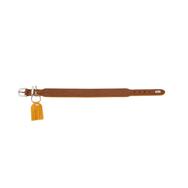 Halsband Lucca Petit braun/senf