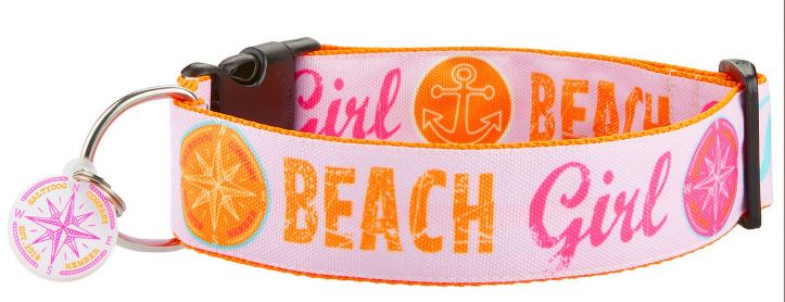 Halsband Beachgirl Rügen Pink