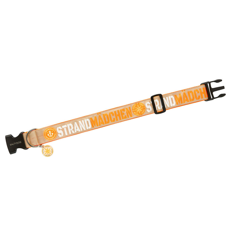 Halsband STRANDMÄDCHEN, Cashmere/Orange