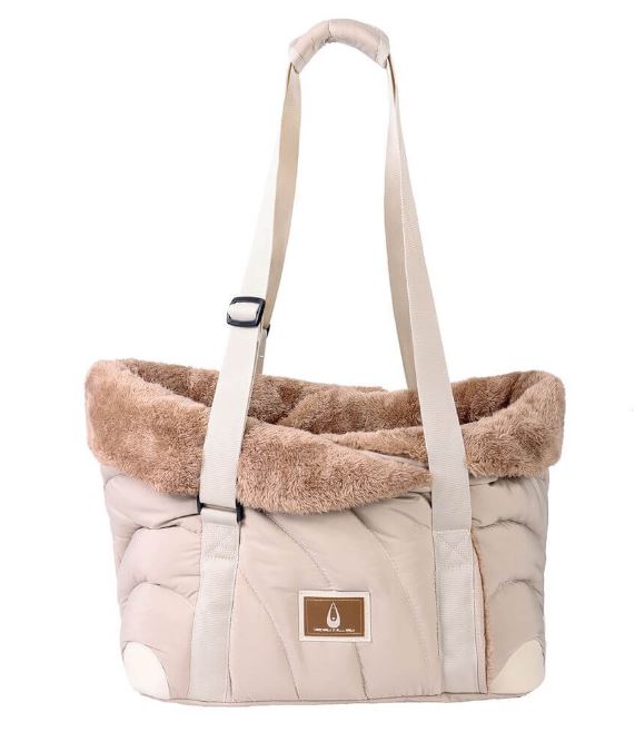 Hundetasche Shetland beige