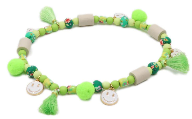 Hunde Schmuck- und Zeckenkette Yojas Green