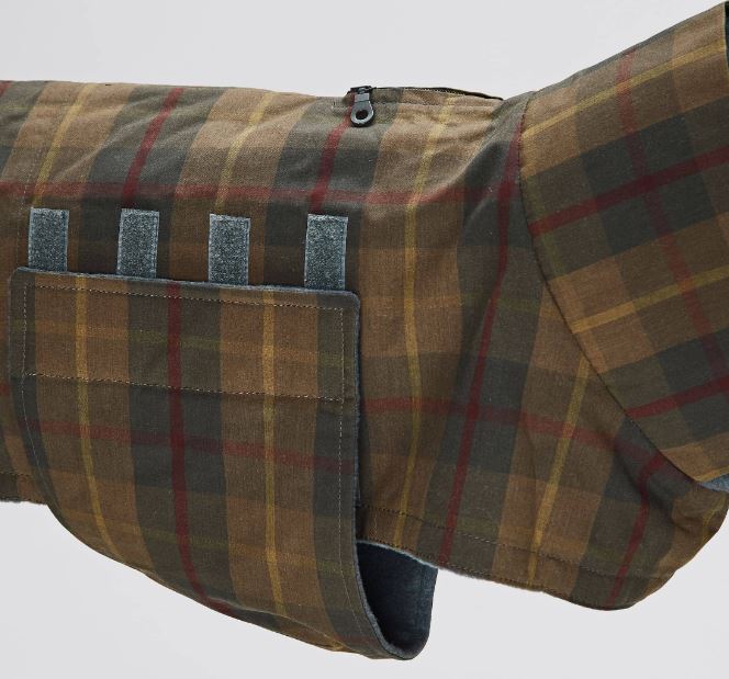 Hundemantel Brooklyn Waxed Tartan