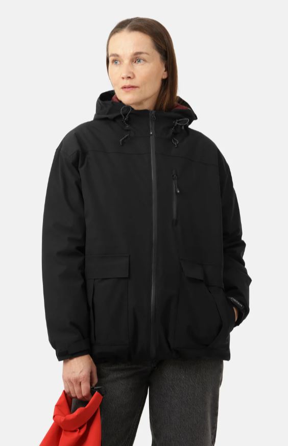 Daunenregenjacke Every Short, Black