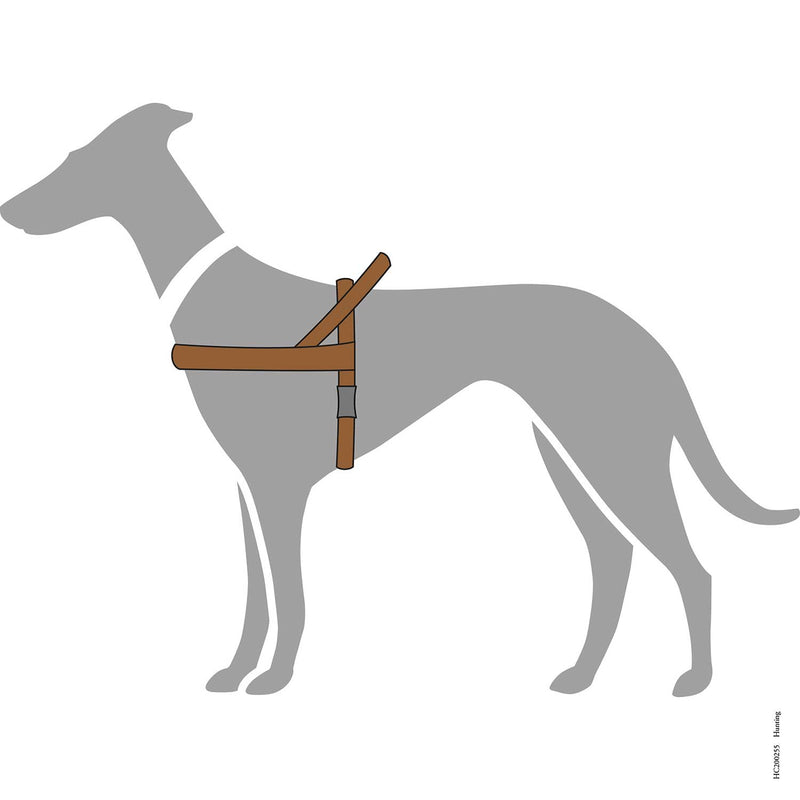 Norwegergeschirr Hunting braun oder schwarz