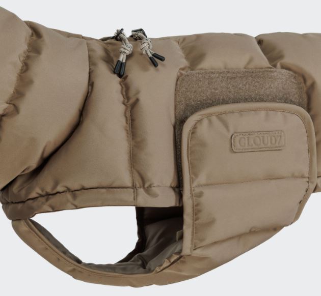 Hundemantel Alaska für Dackel, Sandy Brown