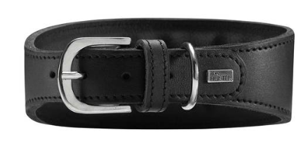 Windhundhalsband Super Soft, schwarz