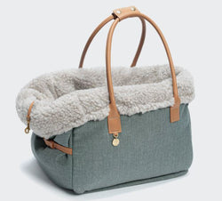 Hundetasche Como Petrol Grey