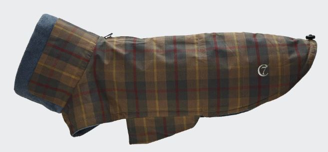 Hundemantel Brooklyn Waxed Tartan