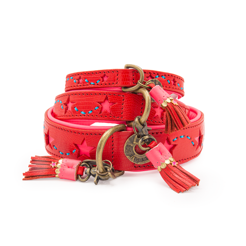 Halsband Urban Pink Star